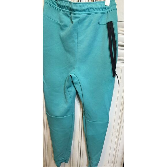 Nike Sportswear Men's Colorblock Tech Fleece Jogger Sweatpants Teal Black XS - Picture 1 of 11